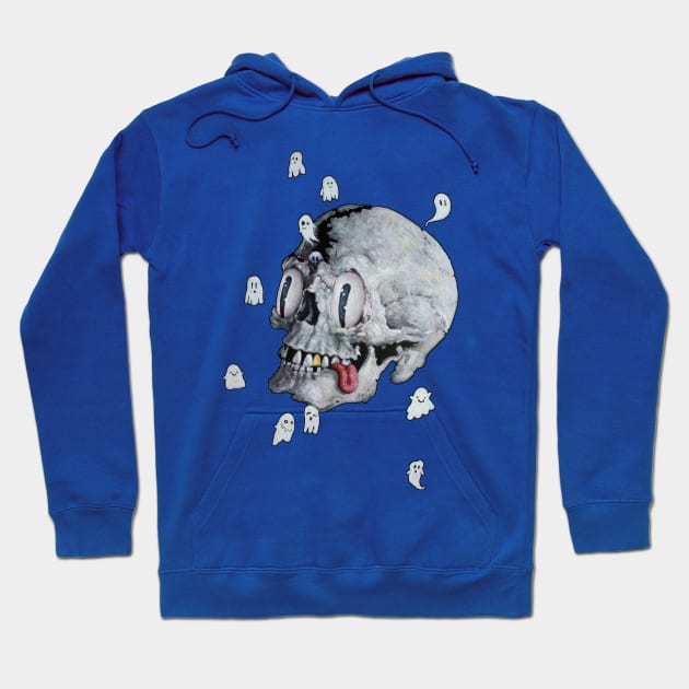 Captain, the Ghosts have Escaped art by Tyler Tilley (clear edition) Hoodie by Tiger Picasso